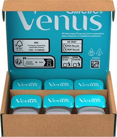 Gillette Venus Smooth nadomestne britvice