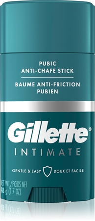 Gillette Intimate Anti-Chafe Stick intimní balzám v tyčince proti svědění a tření v oblasti třísel