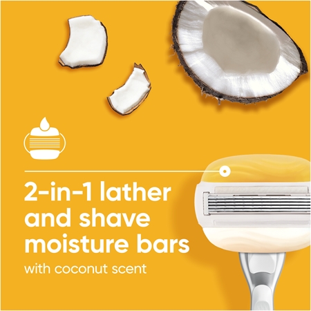 Gillette Venus ComfortGlide Coconut Replacement Blades