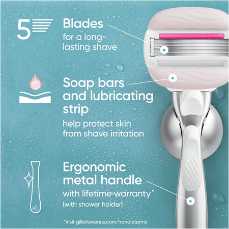 Gillette Venus ComfortGlide Sugarberry Replacement Blades