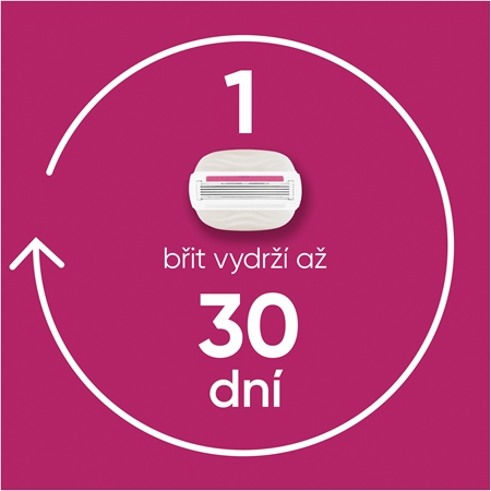 Gillette Venus Comfortglide Sugarberry Miami dámský holicí strojek s držákem do sprchy
