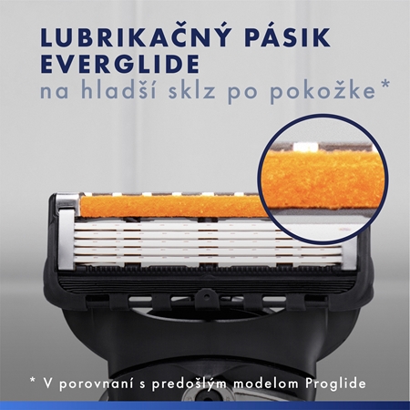 Gillette ProGlide náhradné žiletky