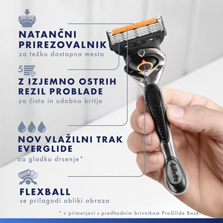 Gillette ProGlide nadomestne britvice