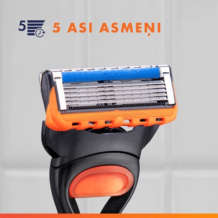 Gillette Fusion5 Skuveklis un maināmas galviņas