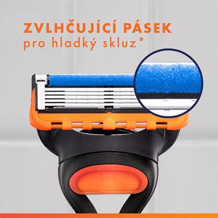 Gillette Fusion5 holicí strojek + náhradní břity