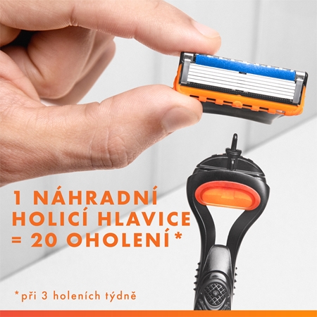 Gillette Fusion5 holicí strojek + náhradní břity