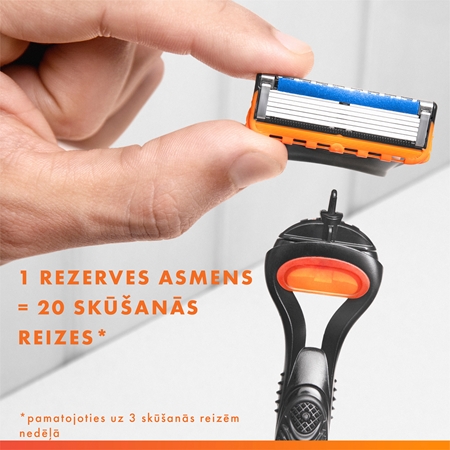 Gillette Fusion5 Maināmie asmeņi