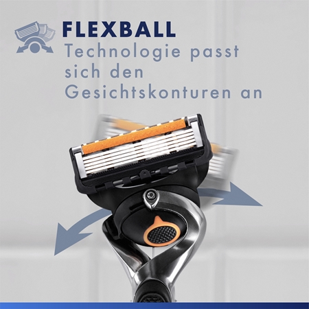 Gillette ProGlide Rasierer + Rasierklingen