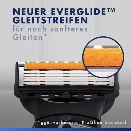 Gillette ProGlide Rasierer + Rasierklingen