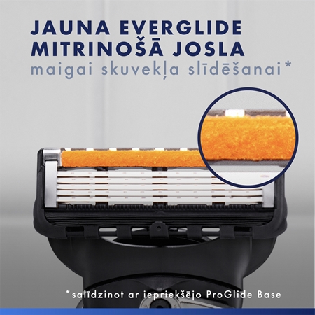 Gillette ProGlide Skuveklis un maināmas galviņas
