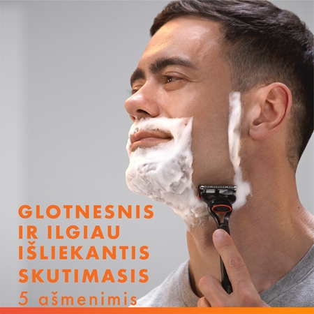 Gillette Fusion5 pakaitiniai peiliukai