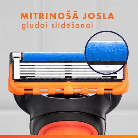 Gillette Fusion5 Maināmie asmeņi