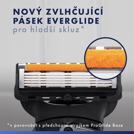 Gillette ProGlide holicí strojek + náhradní břity