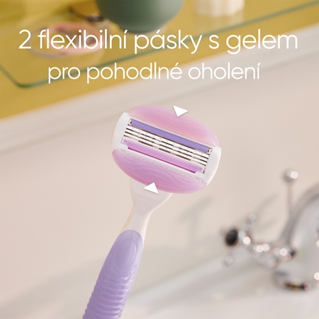 Gillette Venus ComfortGlide Breeze holicí strojek + náhradní břity