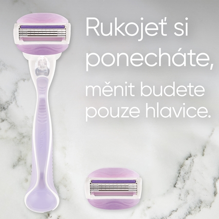 Gillette Venus ComfortGlide Breeze holicí strojek + náhradní břity