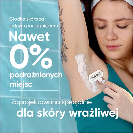 Gillette Venus PRO Smooth Sensitive zapasowe ostrza + osłona ochronna