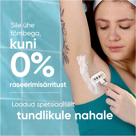 Gillette Venus PRO Smooth Sensitive Asendusterad + kaitsekate