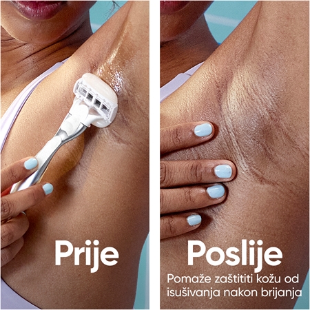 Gillette Venus PRO ComfortGlide Sugarberry zamjenske britvice + zaštitni poklopac