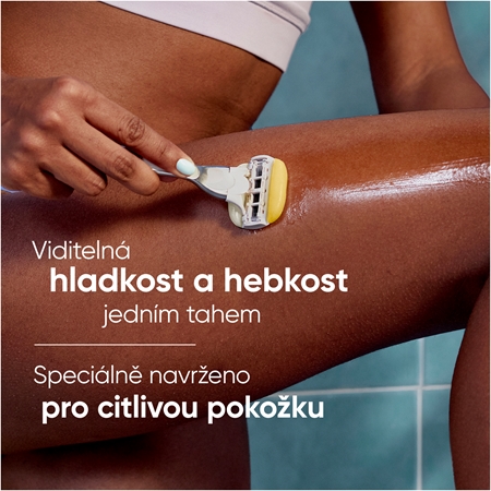 Gillette Venus PRO ComfortGlide Sugarberry náhradní břity + ochranný kryt