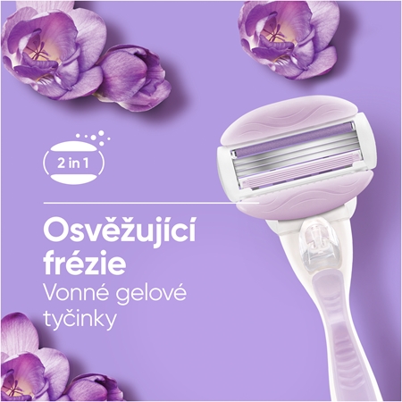 Gillette Venus ComfortGlide Breeze náhradní břity + ochranný kryt