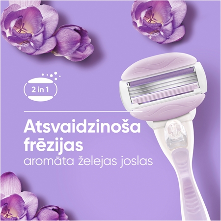 Gillette Venus ComfortGlide Breeze Maināmie asmeņi + aizsargvāciņš