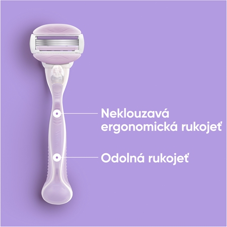 Gillette Venus ComfortGlide Breeze náhradní břity + ochranný kryt