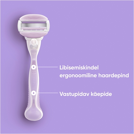 Gillette Venus ComfortGlide Breeze Asendusterad + kaitsekate