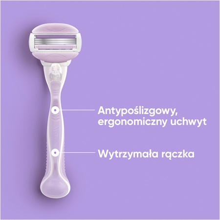 Gillette Venus ComfortGlide Breeze zapasowe ostrza + osłona ochronna