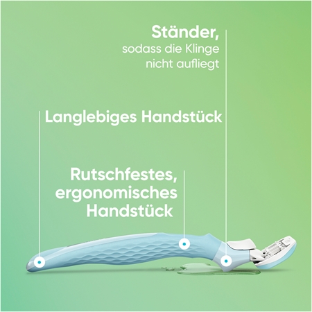 Gillette Venus Extra Smooth Damen Rasierer mit Duschhalterung