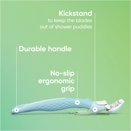 Gillette Venus Extra Smooth Lasy Shaver with a shower bracket