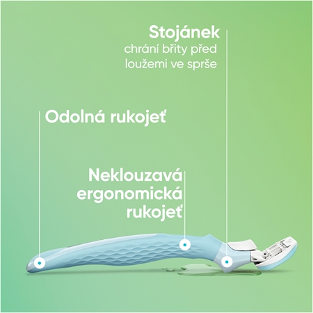 Gillette Venus Extra Smooth dámský holicí strojek s držákem do sprchy