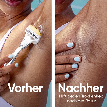 Gillette Venus PRO ComfortGlide Coconut Damen Rasierer mit Duschhalterung