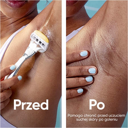Gillette Venus PRO ComfortGlide Coconut golarka damska z uchwytem do prysznica