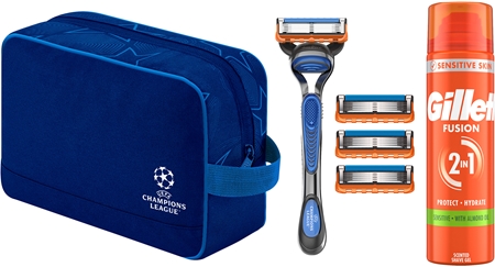 Gillette Fusion5 Champions League Special Edition zestaw upominkowy dla mężczyzn