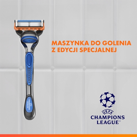 Gillette Fusion5 Champions League Special Edition zestaw upominkowy dla mężczyzn