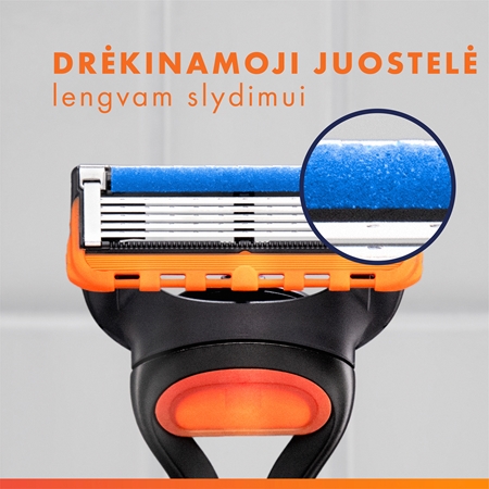 Gillette Fusion5 Champions League Special Edition dovanų rinkinys vyrams