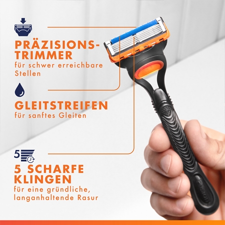 Gillette Fusion5 Champions League Special Edition Geschenkset für Herren