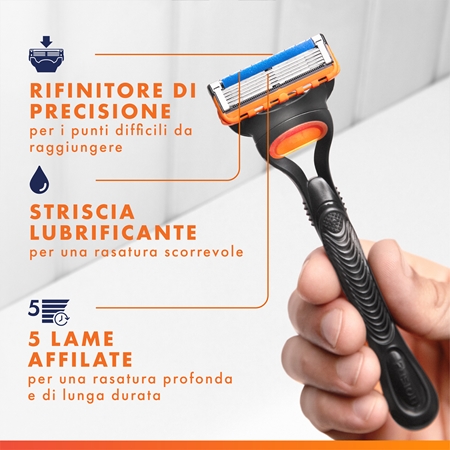 Gillette Fusion5 Champions League Special Edition confezione regalo per uomo