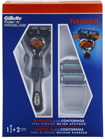 Gillette Fusion Proglide Flexball maszynka do golenia + głowica zapasowa 2 szt.