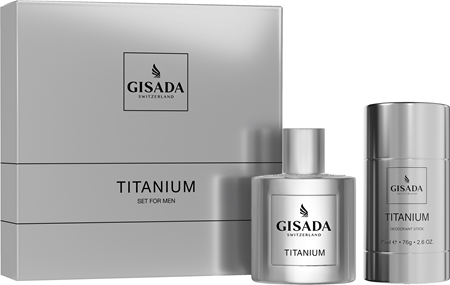 Gisada Titanium gift set for men