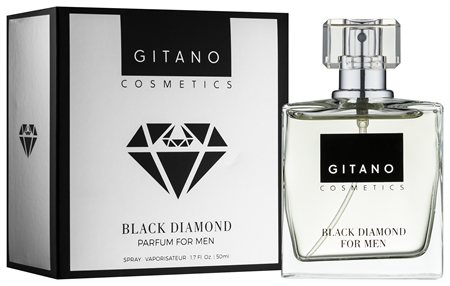 Brand Gitano Black Diamond Perfume for Men 50 ml