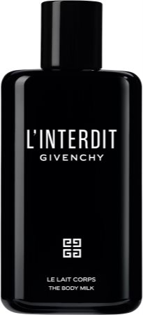 Givenchy L’Interdit parfümös testápoló tej hölgyeknek
