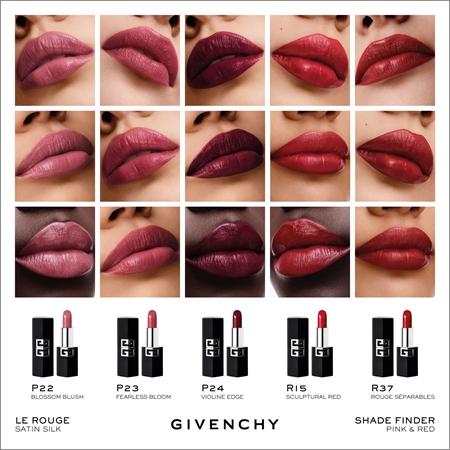 GIVENCHY Le Rouge Satin Silk Satin læbestift med fugtgivende virkning