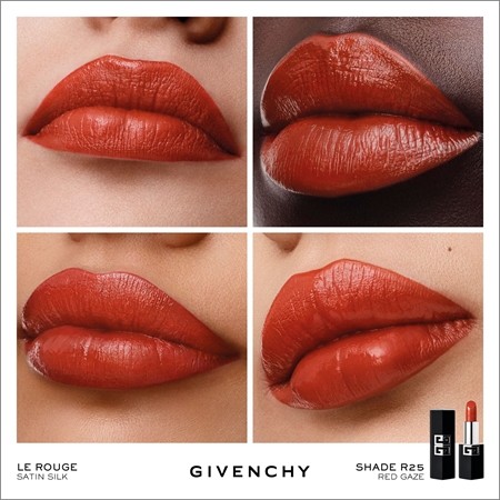 GIVENCHY Le Rouge Satin Silk Satin læbestift med fugtgivende virkning