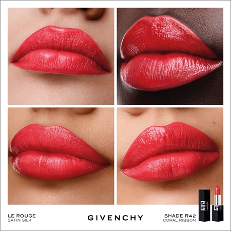 GIVENCHY Le Rouge Satin Silk Satin læbestift med fugtgivende virkning