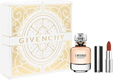 givenchy l'interdit rouge woda perfumowana 80 ml   zestaw  