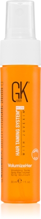 GK Hair VolumizeHer Hitzeschutz-Spray für das Haar für glattes Styling und Volumen