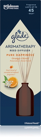 GLADE Aromatherapy Pure Happiness kvapų difuzorius Orange + Neroli