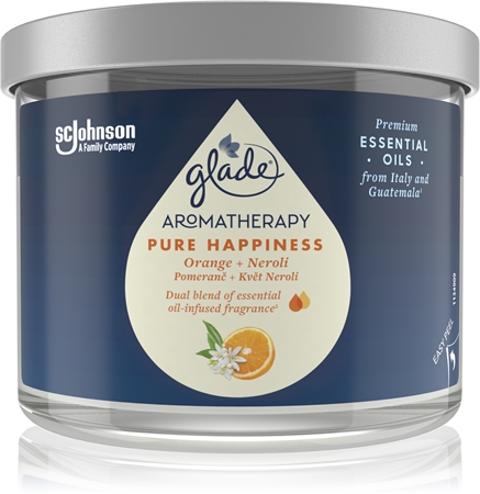 GLADE Aromatherapy Pure Happiness Duftkerze