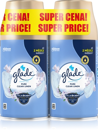 GLADE Pure Clean Linen automatisk luftfrisker Genopfyldning